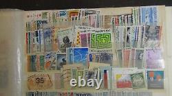 Stampsweis Netherlands collection on stock est many 100s or so stamps