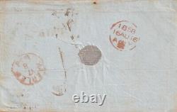 USA/NETHERLANDS Transatlantic mail cover from Baltimore 1858 to Holland. Scarce