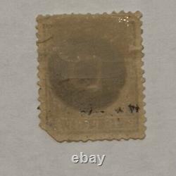 1911 Indes orientales néerlandaises 10c timbre D surchargé #o21 avec annulation