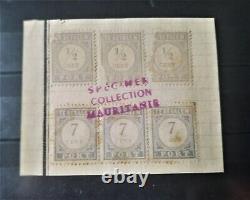 1919 Pays-Bas Pays-Bas Port 44 et 53 de la Collection d'échantillons de Mauritanie