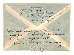 Accident aérien de la couverture des Indes orientales néerlandaises à Bangkok, 1931, transmis par Nierinck 311206 U46d