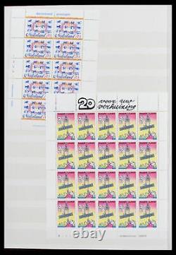 Collection complète de timbres MNH Lot 39029 Pays-Bas 2001-2021 dans 8 classeurs