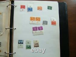 Collection d'émissions postales des Pays-Bas 432 timbres différents (1852-1969) CV 800+ $