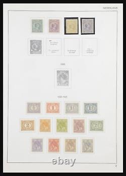 Collection de timbres Lot 32591 Pays-Bas 1867-1922 sur pages d'album