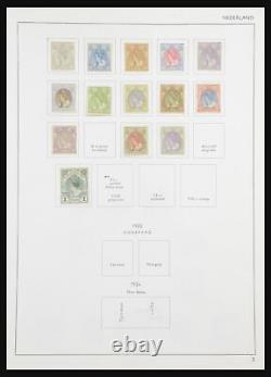 Collection de timbres Lot 32591 Pays-Bas 1867-1922 sur pages d'album