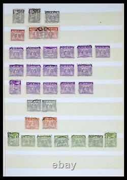 Collection de timbres Lot 37424, Pays-Bas, oblitérations courtes de type barre