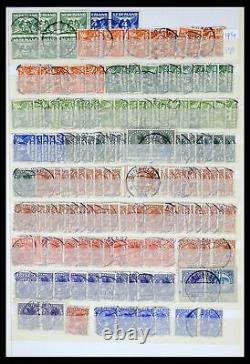 Collection de timbres Lot 37424, Pays-Bas, oblitérations courtes de type barre