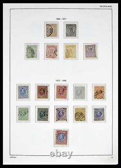 Collection de timbres Lot 38387 MNH/MH/usage Pays-Bas 1852-1979 dans l'album Importa