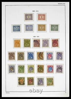Collection de timbres Lot 38387 MNH/MH/usage Pays-Bas 1852-1979 dans l'album Importa