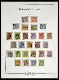Collection de timbres Lot 38667 Pays-Bas 1852-1968 dans un album Leuchtturm