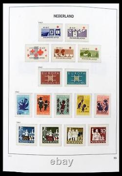 Collection de timbres Lot 39469 Pays-Bas surcomplète 1957-2023 dans 7 albums Davo