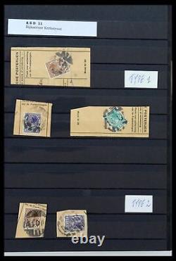 Collection de timbres Lot 39539 Pays-Bas gomme annule 1925-1926 dans un stockbook