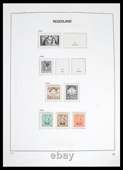 Collection de timbres Lot 39718 MNH Pays-Bas 1920-1990 dans un album de luxe Davo