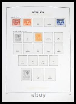 Collection de timbres Lot 39718 MNH Pays-Bas 1920-1990 dans un album de luxe Davo