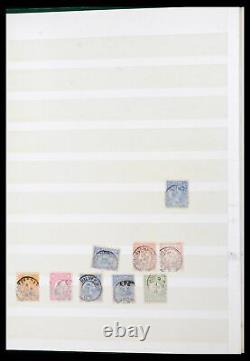 Collection de timbres Lot 39852 Pays-Bas petits cachets ronds dans 2 albums de stockage