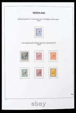 Collection de timbres annulés Lot 38793 Pays-Bas 1852-1972 dans 2 albums Davo