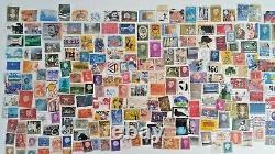Collection de timbres des Pays-Bas de 100 à 2000 timbres différents