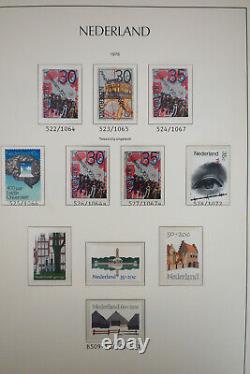 Collection de timbres des Pays-Bas de 1970 à 1994, tous en parfait état