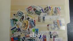 Collection de timbres des Pays-Bas en stock est composée de nombreux centaines de timbres.