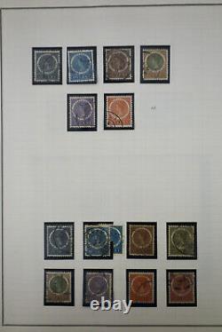 Collection de timbres néerlandais charmants et propres