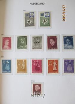 Collection des Pays-Bas 1945-1980 dans l'album confort DAVO sans charnières MNH