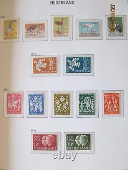 Collection des Pays-Bas 1945-1980 dans l'album confort DAVO sans charnières MNH