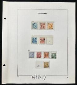 Groupe de timbres classiques des Pays-Bas 1852-1878 Valeur Scott $5100+@5% Scott
