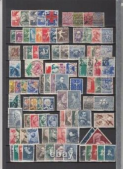 La collection utilisée des PAYS-BAS avant 1937 (CV $2080 EUR1811)