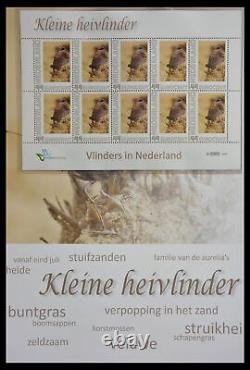 Lot 13105 Collection complète de timbres MNH Papillons aux Pays-Bas