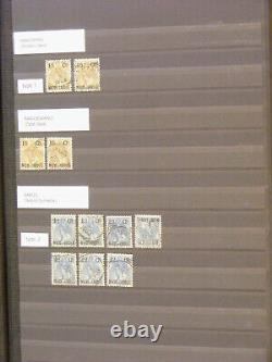 Lot 19296 Collection de plus de 500 oblitérations carrées des Indes néerlandaises