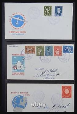 Lot 31098 Collection FDC des Pays-Bas 1950-2015