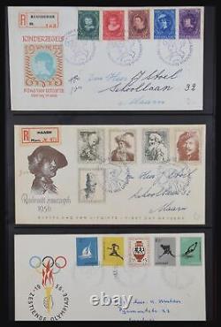 Lot 31098 Collection FDC des Pays-Bas 1950-2015