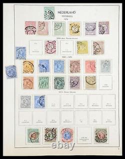 Lot 35194 Collection De Timbres Pays-bas Et Territoires Néerlandais 1852-1969