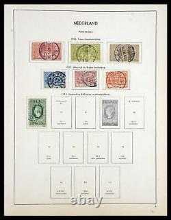 Lot 35194 Collection De Timbres Pays-bas Et Territoires Néerlandais 1852-1969