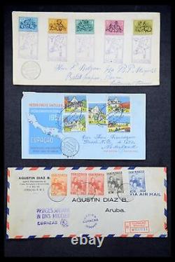 Lot 35205 FDC collection territoires néerlandais 1927-1960