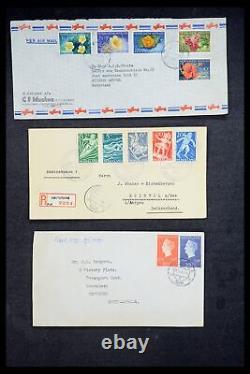 Lot 35205 FDC collection territoires néerlandais 1927-1960