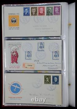 Lot 36239 Collection de timbres Pays-Bas FDC 1950-1969