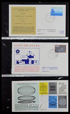 Lot 36342 Tromp FDC collection Pays-Bas 1968-1987