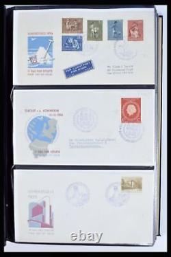 Lot 36596 Collection FDC Pays-Bas 1950-2021