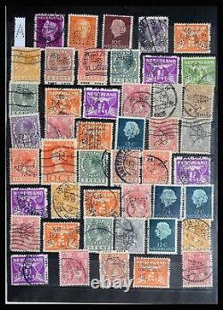 Lot 36849 Collection De Timbres Perfins Pays-bas 1891-1960