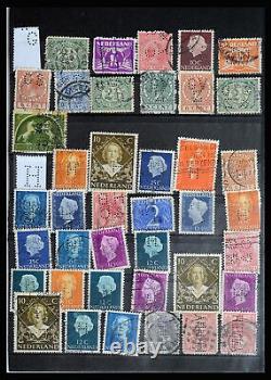 Lot 36849 Collection De Timbres Perfins Pays-bas 1891-1960