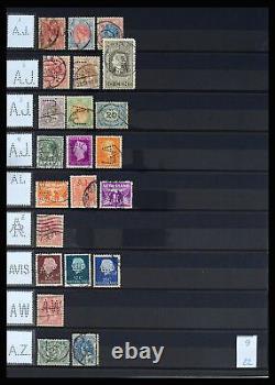 Lot 37183 Collection De Timbres Perfins Pays-bas 1872-1960