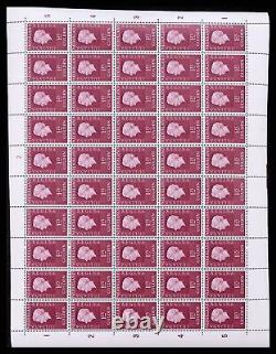 Lot 37658 Feuilles complètes de timbres MNH Pays-Bas Juliana Regina 1969-1972