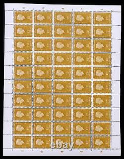 Lot 37658 Feuilles complètes de timbres MNH Pays-Bas Juliana Regina 1969-1972