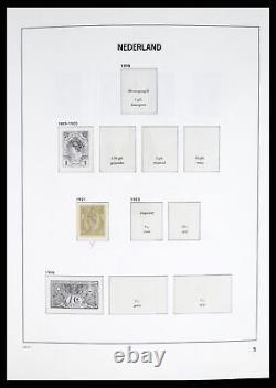 Lot 37672 MNH/MH collection de timbres Pays-Bas 1864-1975 dans l'album Davo
