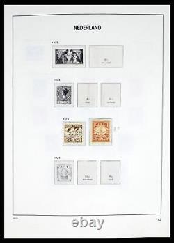 Lot 37672 MNH/MH collection de timbres Pays-Bas 1864-1975 dans l'album Davo