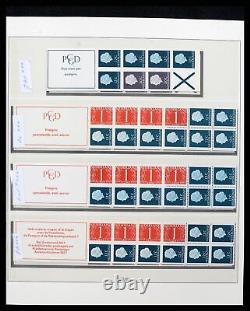 Lot 37994 Collection complète de carnets de timbres Pays-Bas 1964-2002 dans un album Lindner