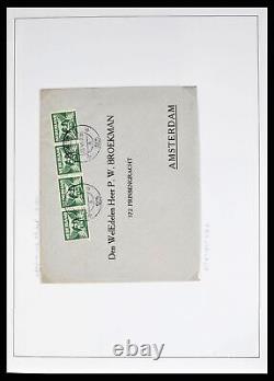 Lot 38477 Collection de couvertures Pays-Bas dos du livre 1879-1980. Ex. Avezaat