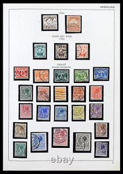 Lot 38576 collection de timbres MNH/MH/oblitérés Pays-Bas et territoires 1852-1964