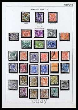 Lot 38576 collection de timbres MNH/MH/oblitérés Pays-Bas et territoires 1852-1964